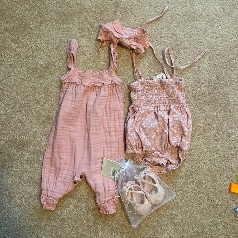 Baby Girl Rompers